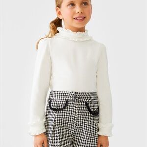 Abel & Lula Elegant Houndstooth Kids Formal Shorts